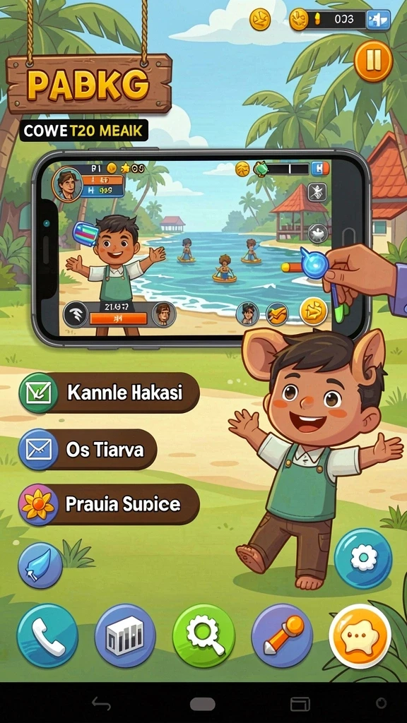 Tampilan antarmuka pengguna yang modern dan intuitif.