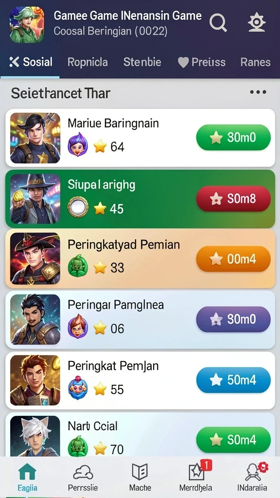 Pengalaman bermain yang seru dan menghibur.