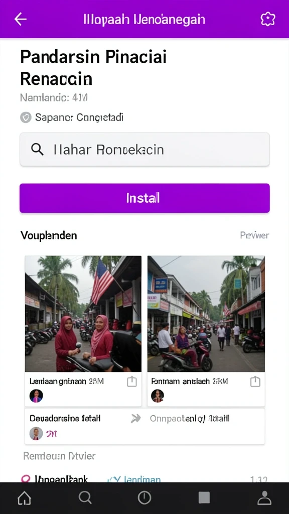 Tampilan antarmuka DEPO89 yang menarik dan mudah dinavigasi.