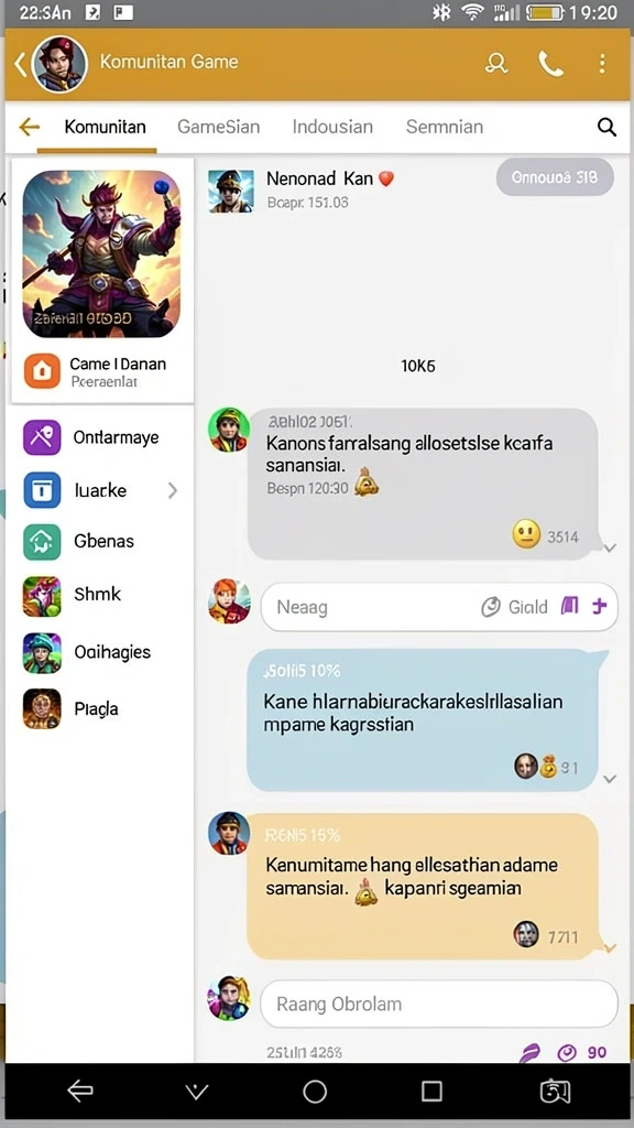 Screenshot memperlihatkan grafis yang menawan saat permainan berlangsung.