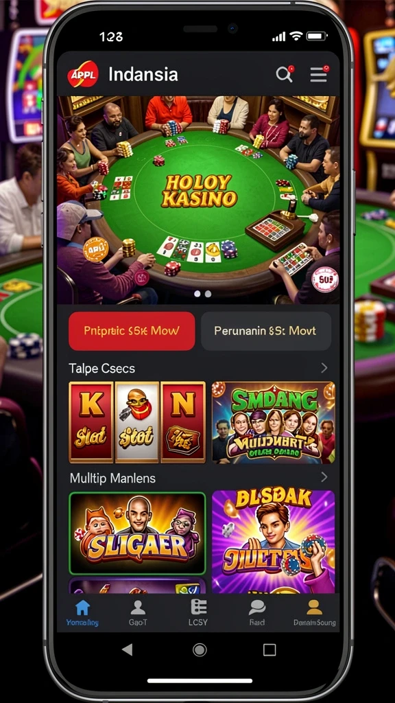 Berbagai mesin slot dengan tema unik dan menarik.