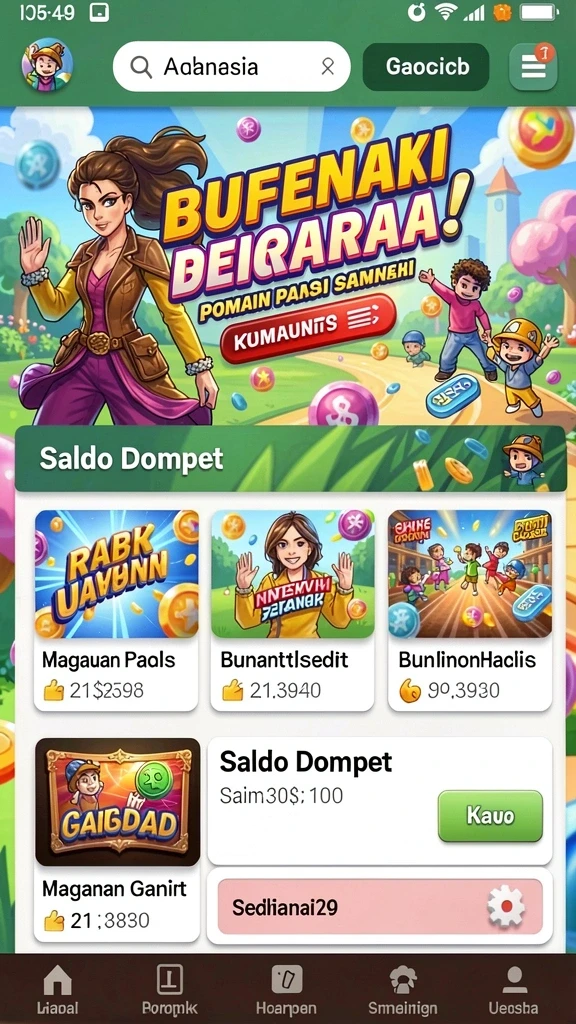 Contoh tema slot yang beragam di IDA777.