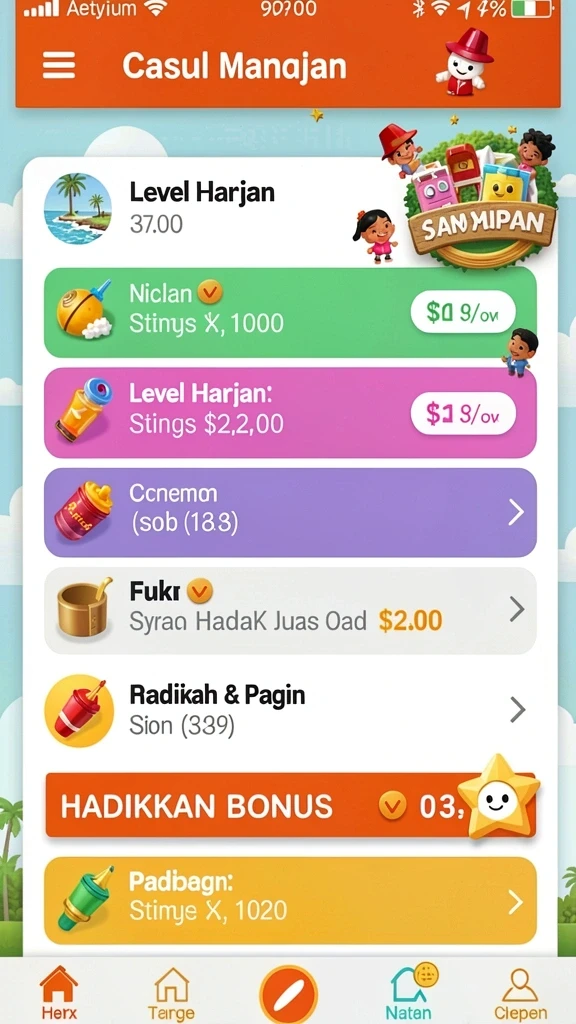 Berbagai tema slot yang inovatif dan seru.