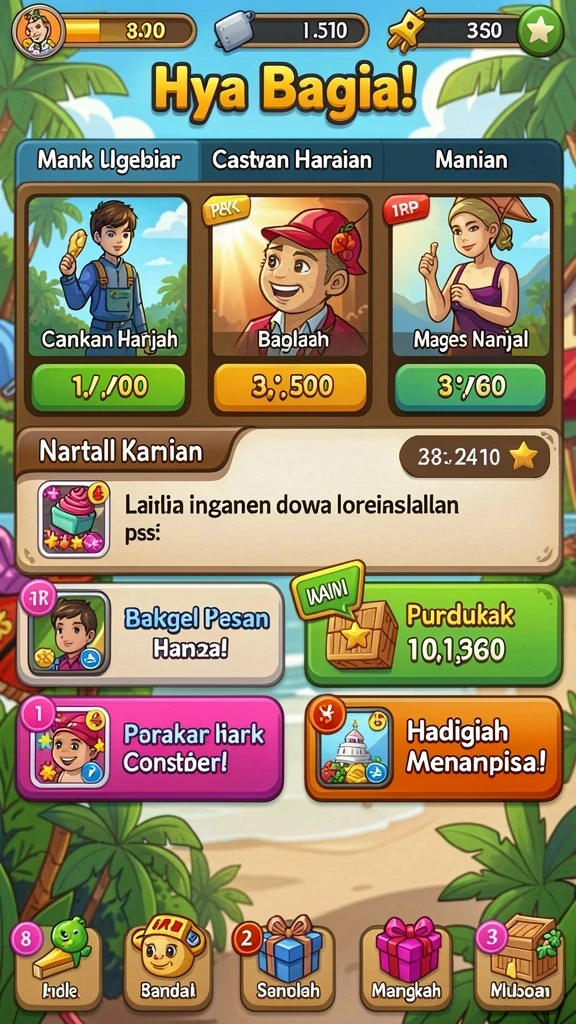 Tampilan antarmuka pengguna yang menarik dan intuitif.