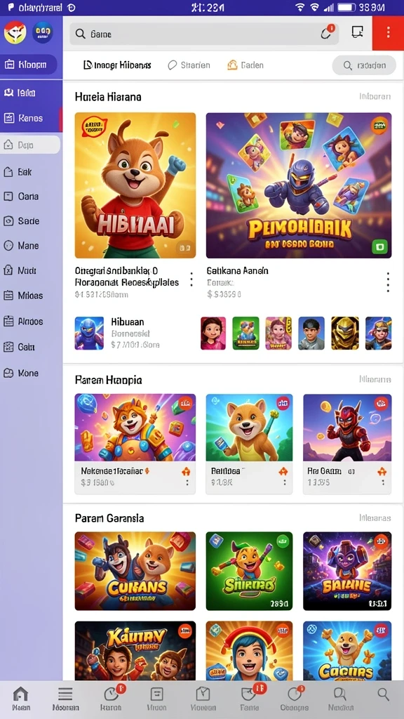 Screenshot LION4D menunjukkan antarmuka yang ramah pengguna.