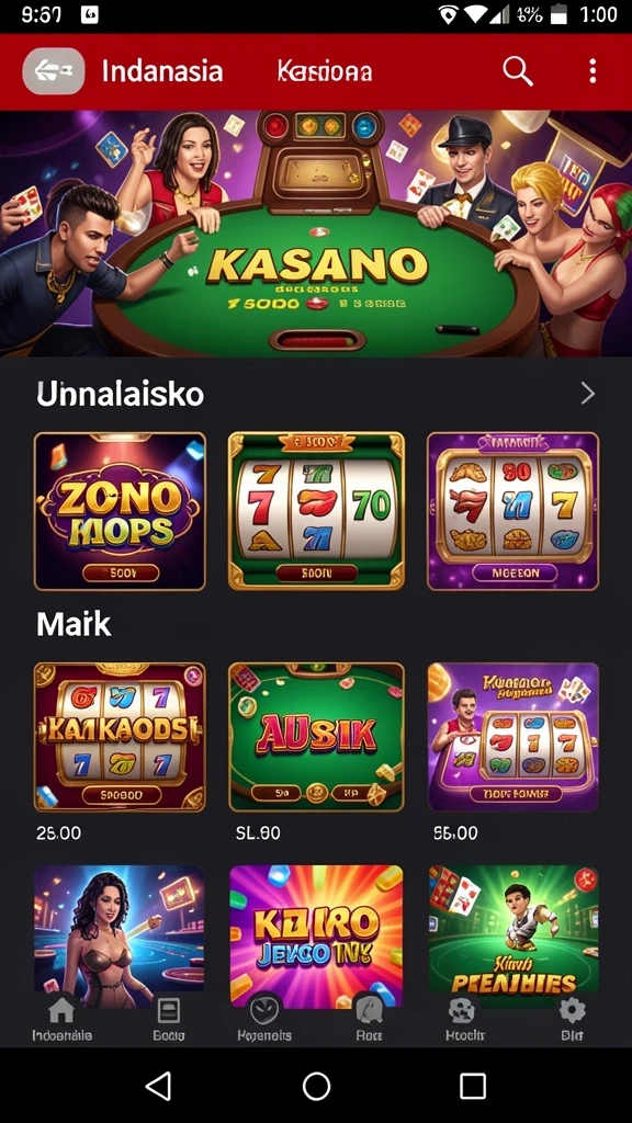 Beragam pilihan tema slot yang membuatnya tidak membosankan.