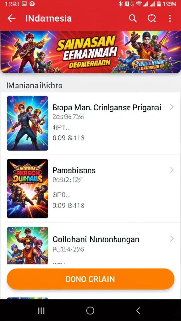 Grafis yang memukau dengan tema yang beragam.
