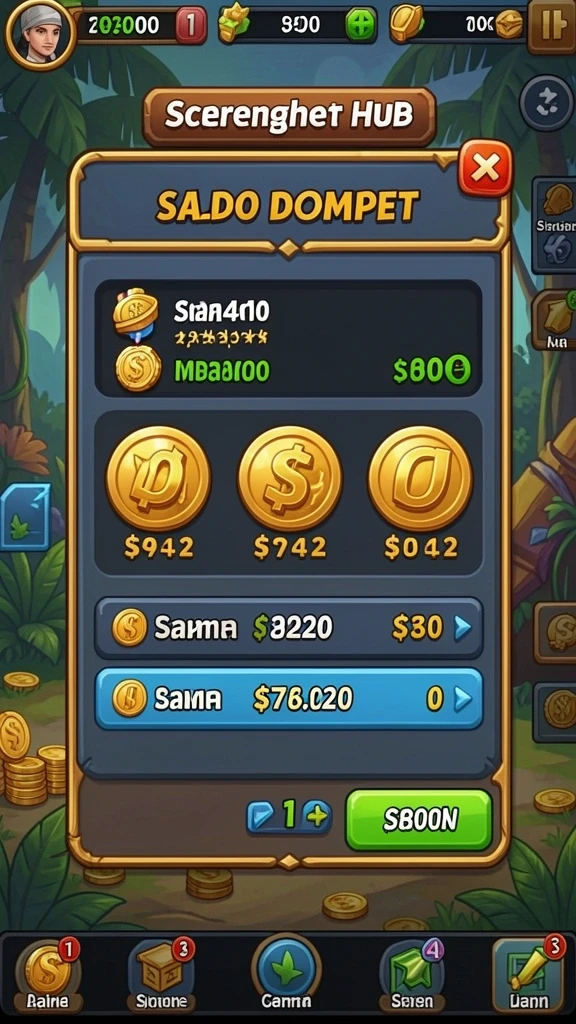 Grafis permainan slot yang memukau dan berwarna.