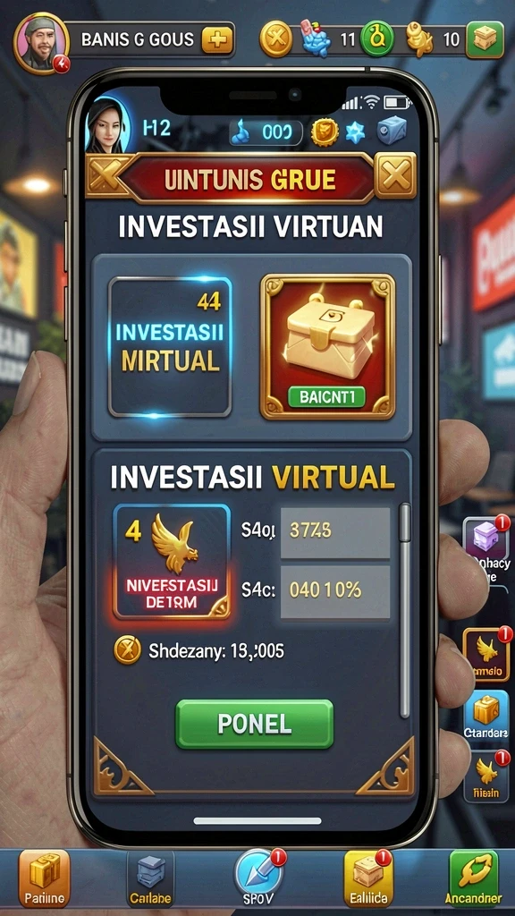 Tampilan awal aplikasi PANEN138 yang menarik.