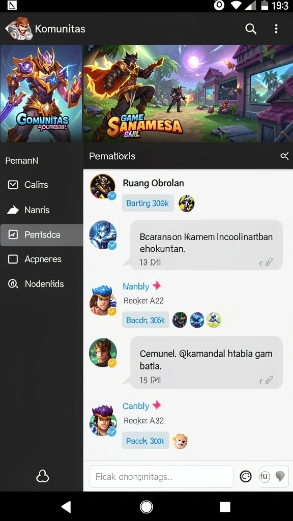 Tangkapan layar menunjukkan leaderboard turnamen yang kompetitif.