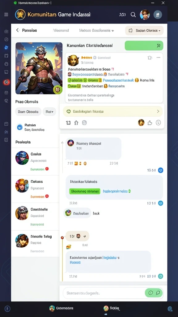 Screenshot kedua menampilkan grafik level yang menantang.