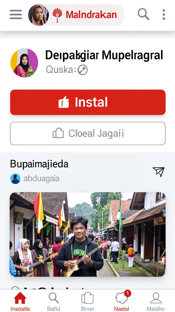 Tampilan antarmuka yang menarik dan mudah digunakan.