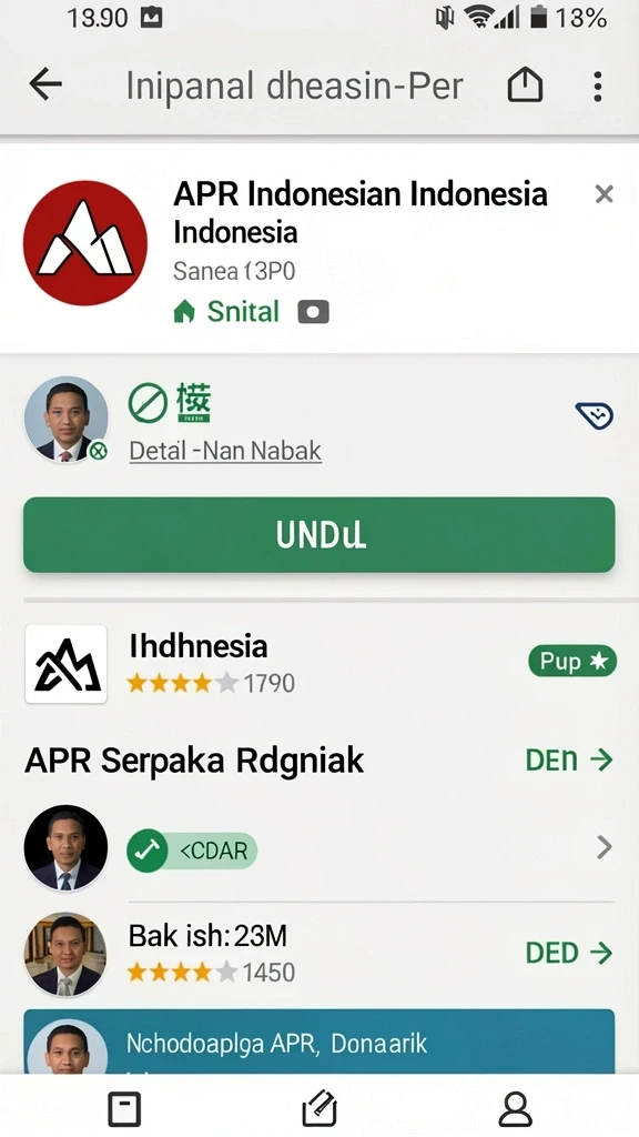 Tampilan antarmuka pengguna yang sederhana dan bersih.