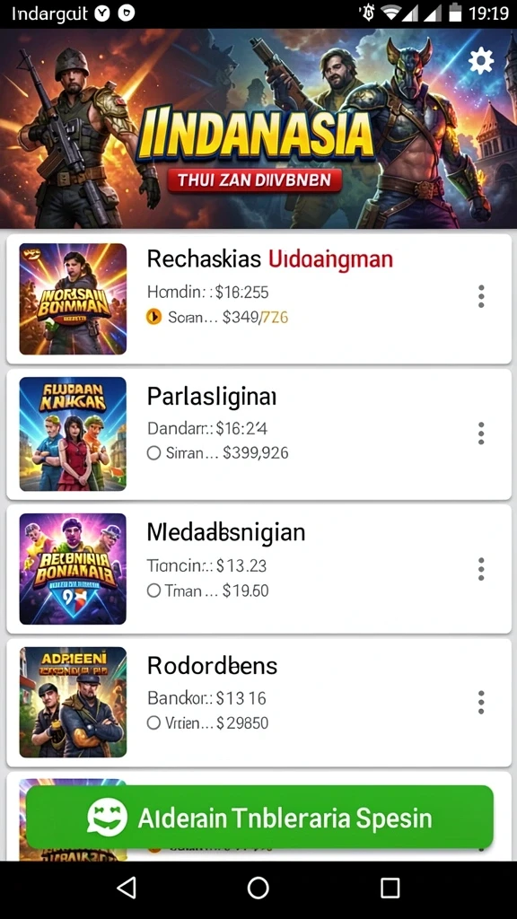 Berbagai tema permainan slot yang menggugah selera.