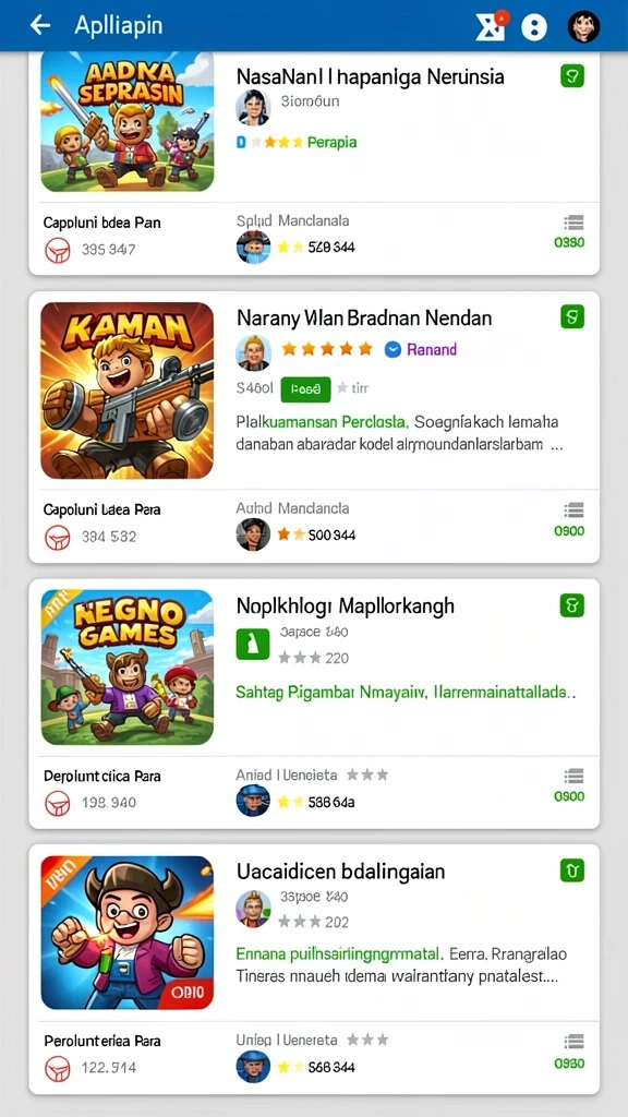 Tampilan antarmuka yang menarik dan ramah pengguna.