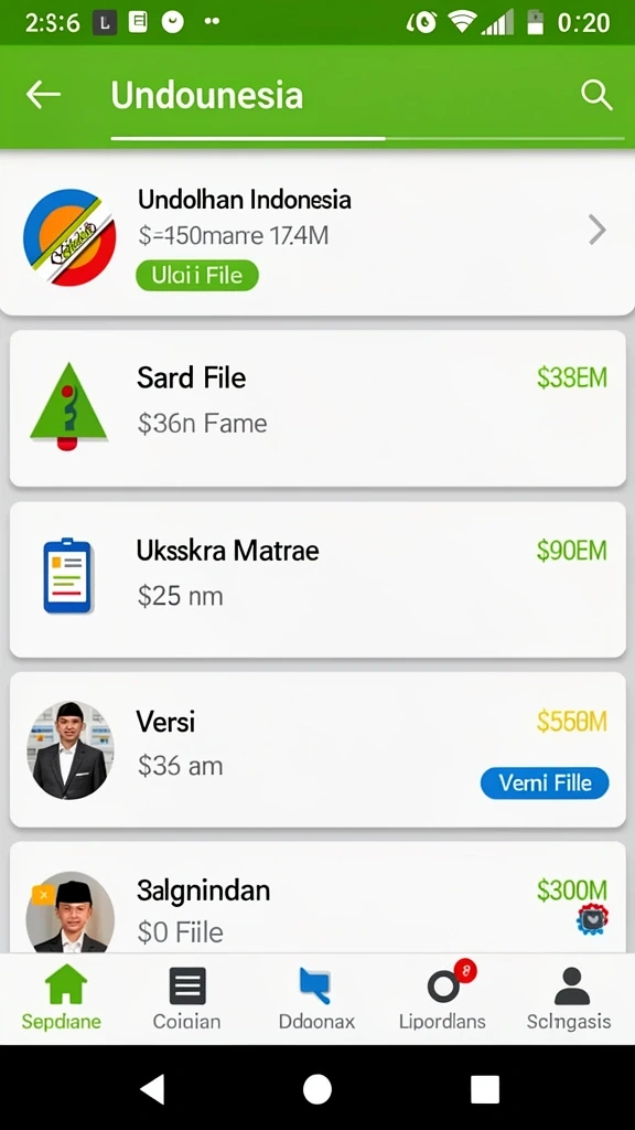 Turnamen menarik dengan hadiah yang menggiurkan.