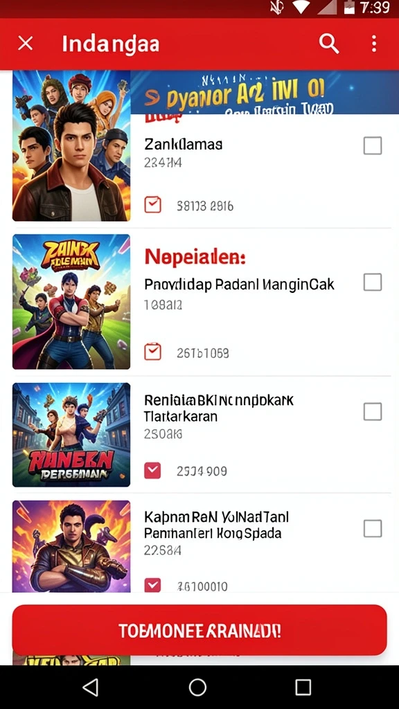 Grafis yang berkualitas tinggi dan efek suara realistis.