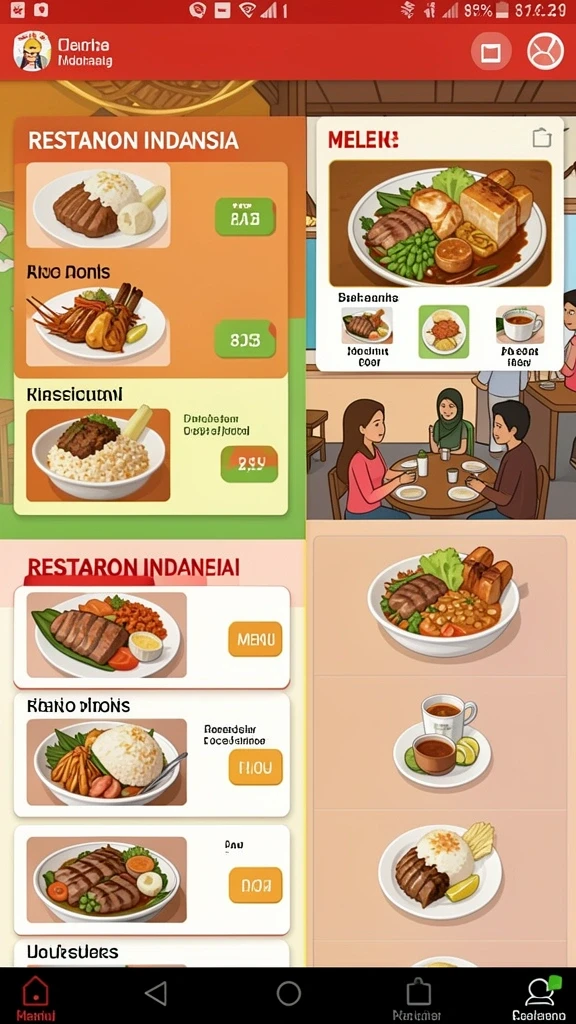 Tema permainan yang beragam dan menarik.