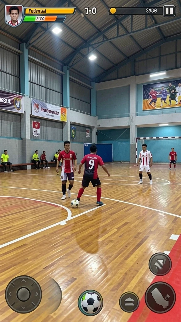Tampilan utama game yang menarik dan mudah dinavigasi.