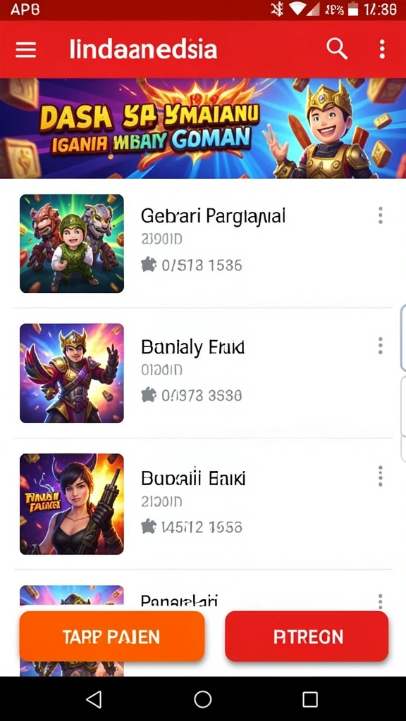 Beragam pilihan slot yang seru.