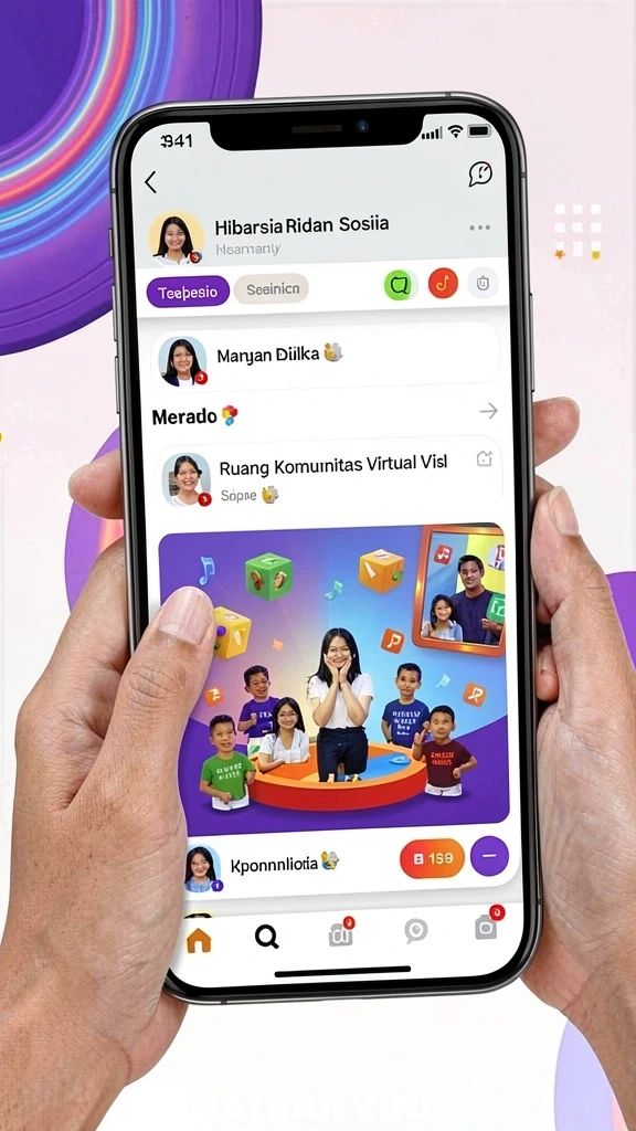 Tampilan antarmuka yang menarik dan user-friendly.