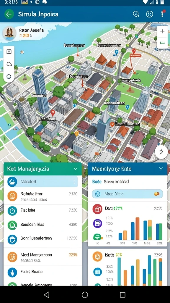 Tampilan antarmuka yang user-friendly dan menarik.