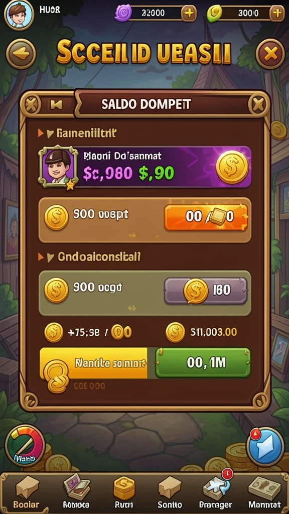 Tampilan antarmuka yang sederhana dan menarik.