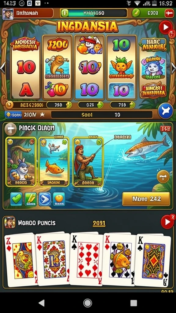 Varian permainan slot yang sangat beragam.